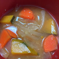 猫のミイヤ's cooksnap of when they made かぼちゃと人参と玉ねぎのみそ汁.