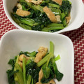 猫のミイヤ's cooksnap of when they made ちぢみ雪菜と油揚げの簡単煮物.