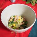 バカリャウ's cooksnap of when they made コテさっぱり☆青梗菜とハムのサラダ♪.