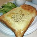 ほか弁ママ's cooksnap of when they made シュガー☆チーズトースト(黒胡椒など）.