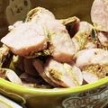 ゆけり３兄弟's cooksnap of when they made レンジでチン♪カリカリお魚ソーセージ.