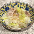 yukko410♡'s cooksnap of when they made 豚と長ネギの酒蒸し焼き.