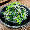 料理男子部's cooksnap of when they made ほうれん草ともやしのごま海苔ナムル.