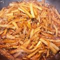 やんちゃ坊主☆'s cooksnap of when they made コリッシャキッ♪ 大根の皮のきんぴら.