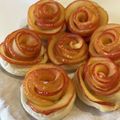 ゆかねこ。's cooksnap of when they made パイシートで簡単♪アップルローズパイ.