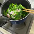 クックU0PEEV☆'s cooksnap of when they made 簡単もう一品＊ほうれん草のバターソテー＊.