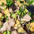 クック56QAKY☆'s cooksnap of when they made 豚肉、豆腐、生ザーサイの中華風炒め物.