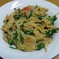 55才のおじさん's cooksnap of when they made ニラかにかま卵焼き.
