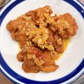 くやー's cooksnap of when they made 冷凍唐揚げで！油淋鶏風アレンジ♪.