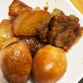 きょももん's cooksnap of when they made 豚の角煮 大根ゆで卵入り.
