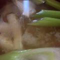 ﾌﾞﾚﾝﾀﾞ's cooksnap of when they made 体があったまる～長ネギの味噌汁.