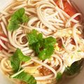 9ma9ma's cooksnap of when they made 簡単！栄養満点！トマトたまご麺.