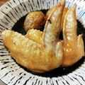 ばたみそーぱん☆'s cooksnap of when they made 新じゃがの手羽先甘辛煮.