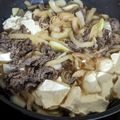 せりさわ's cooksnap of when they made 15分煮込んだしっかり美味しい肉豆腐.