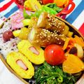 U☆kaoru's cooksnap of when they made 竹輪チーズの肉巻き照り焼き.