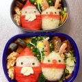 Chaaa_room's cooksnap of when they made クリスマス♡キャラ弁＊サンタ＆トナカイ.