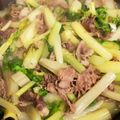 アル君's cooksnap of when they made 【農家のレシピ】セロリと牛肉の炒め煮.