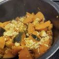 mmmksss's cooksnap of when they made 鶏そぼろとかぼちゃの煮物★俺スタイル.