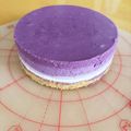 水玉ぱじゃま's cooksnap of when they made ブルーベリーのレアチーズケーキ.