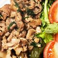 やえまりも's cooksnap of when they made 豚こまのシソたれ炒め♪.
