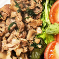やえまりも's cooksnap of when they made 豚こまのシソたれ炒め♪.