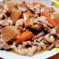 なつとみぃのママ's cooksnap of when they made ☆味染み豚肉と大根と人参の煮物☆.