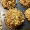21sawa12's cooksnap of when they made シナモン香る♡アップルクランブルマフィン.