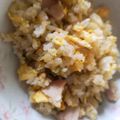 くむちん's cooksnap of when they made にんにく生姜香味が効いてる✰卵チャーハン.