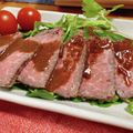 カジキッチン's cooksnap of when they made 58℃ローストビーフ低温調理 塩投入比較.