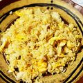 スーパーリンクス's cooksnap of when they made インスタントラーメンでアレンジチャーハン.