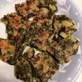 りこはるまこママ's cooksnap of when they made 簡単♩大根菜のチヂミ.