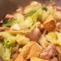 炒める係's cooksnap of when they made 鶏肉と厚揚げとキャベツのガリバタ醤油炒め.
