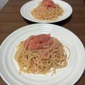 クックGKJW5X☆'s cooksnap of when they made たらこスパゲッティ.