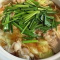 NK７３'s cooksnap of when they made 簡単、スープもうまいホルモン鍋（もつ鍋）.