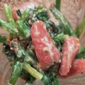 Yuuko7i's cooksnap of when they made 無限ほうれん草ピリ辛サラダ★レンジで副菜.