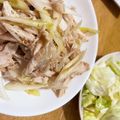 meyuyu's cooksnap of when they made サラダチキンで！シャキシャキねぎチキ.