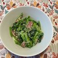 ブランディ's cooksnap of when they made 菜の花の梅マヨ和え.
