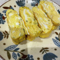 Faiza's cooksnap of when they made あおさと揚玉の玉子焼き.