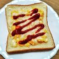 ＊なぁ＊'s cooksnap of when they made チーとろスクランブルエッグトースト♪.