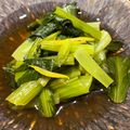 TeaChan214's cooksnap of when they made 柚子香る小松菜の煮びたし.