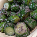 クック15PG0K☆'s cooksnap of when they made きゅうりの漬物ゆかり風.