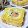 なおミール's cooksnap of when they made 耳までカリカリ☆目玉焼きトースト.