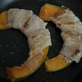 ヴィーナスけい's cooksnap of when they made かぼちゃの豚バラ巻き.