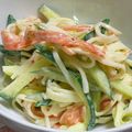ton♪'s cooksnap of when they made 食べるラー油deカニカマサラダ.