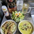 ebipeco's cooksnap of when they made かぼちゃとベーコンのバターミルクスープ.