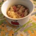ほもさぴくろまによん's cooksnap of when they made 【簡単】マグカップでペペロンごはん.