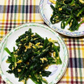 にきけん's cooksnap of when they made ほうれん草と卵の炒め物.