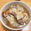 しましまあひる's cooksnap of when they made 我が家の定番！豚汁うどん.