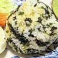ゆけり３兄弟's cooksnap of when they made 韓国のりのおにぎり☆混ぜご飯でも！.