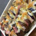 飯担旦那's cooksnap of when they made ✽なすとベーコンの香ばしチーズ焼✽.